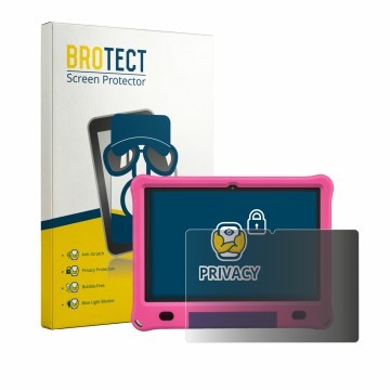 Vorderseite einer Produktverpackung mit dem Markenlogo BROTECT. Daneben ist das Gerät Vasoun TAB 10 MAX M10 mit dem zugehörige