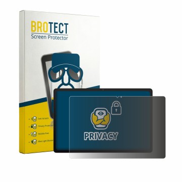 Vorderseite einer Produktverpackung mit dem Markenlogo BROTECT. Daneben ist das Gerät ASUS Chromebook CM32 Detachable CM3206 m