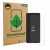 Front side of a product packaging with the brand logo ScreenLeaf. Next to it is the device Samsung Galaxy S21 5G shown with th