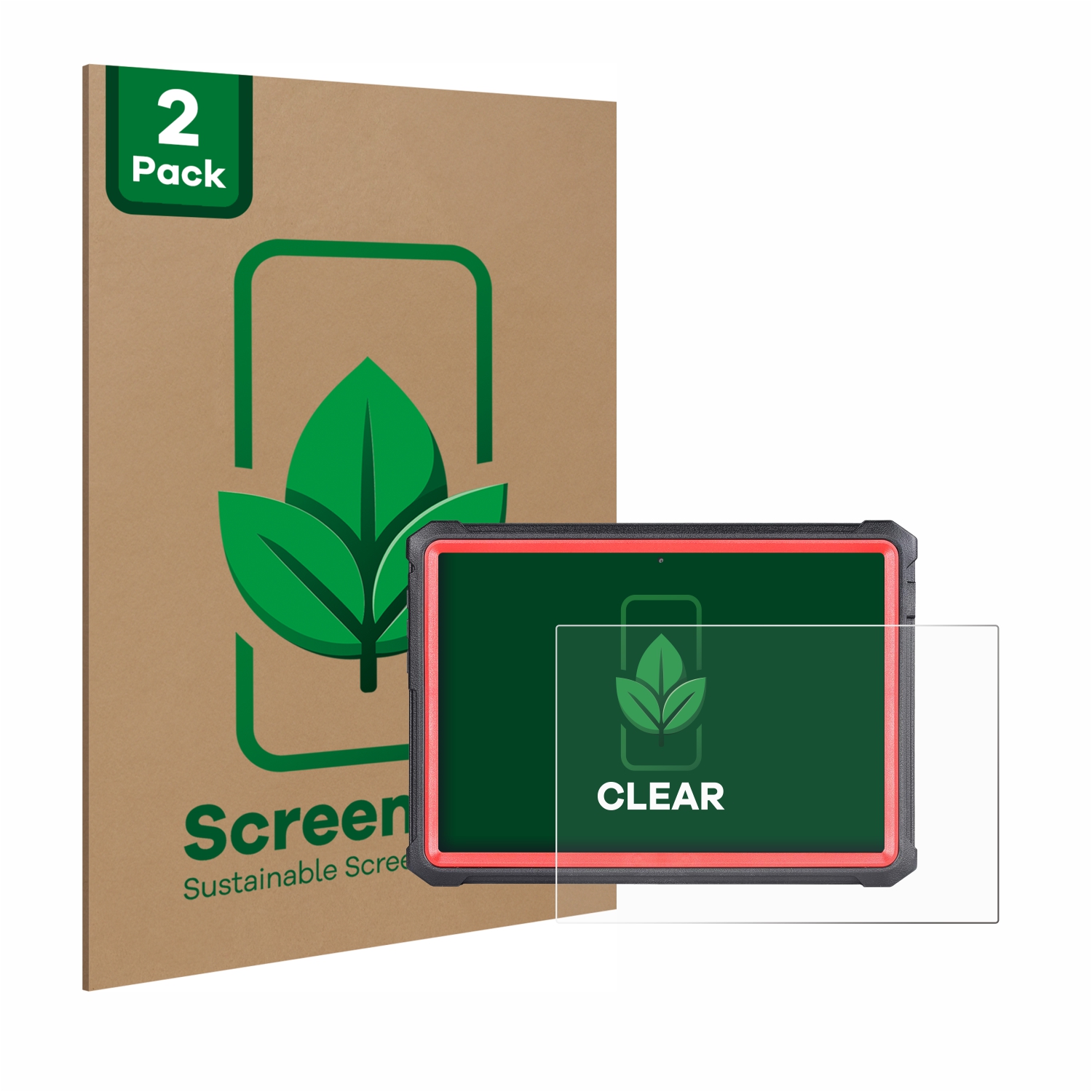 2 Pellicole ScreenLeaf Per Xteink X4 – Ecosostenibili, Cristalline, Antigraffio E Fatte In Germania