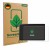 Parte frontal de un envase de producto con el logotipo de la marca ScreenLeaf. Al lado se muestra el dispositivo Acer Iconia P
