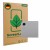 Front side of a product packaging with the brand logo ScreenLeaf. Next to it is the device Apple iPad Air 13