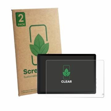 Parte frontale di una confezione del prodotto con il logo del marchio ScreenLeaf. Accanto è raffigurato il dispositivo Muisoo 