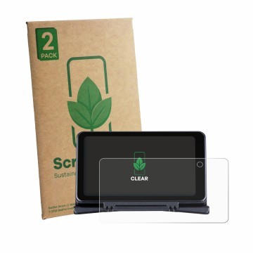 Vorderseite einer Produktverpackung mit dem Markenlogo ScreenLeaf. Daneben ist das Gerät Xhorse Dolphin II XP-005L mit dem zug