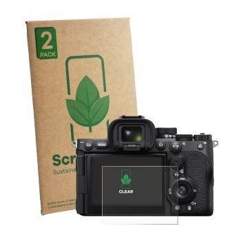 Parte frontale di una confezione del prodotto con il logo del marchio ScreenLeaf. Accanto è raffigurato il dispositivo Sony Al