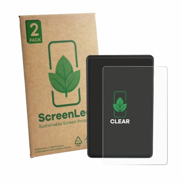 Face avant d’un emballage produit avec le logo de la marque ScreenLeaf. À côté, l’appareil Bafang VD04 est représenté avec la 