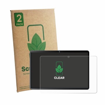 Parte frontal de un envase de producto con el logotipo de la marca ScreenLeaf. Al lado se muestra el dispositivo Tuohaitime C5