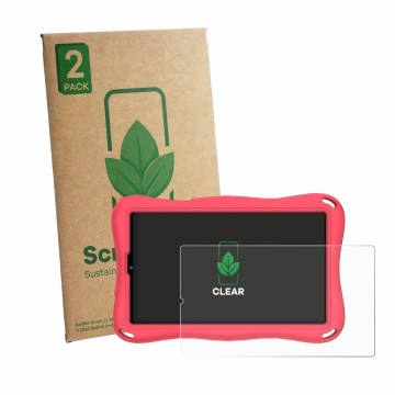 Vorderseite einer Produktverpackung mit dem Markenlogo ScreenLeaf. Daneben ist das Gerät Suaat S11 9