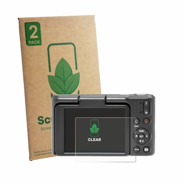 Parte frontale di una confezione del prodotto con il logo del marchio ScreenLeaf. Accanto è raffigurato il dispositivo Kodak P