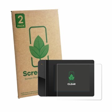 Vorderseite einer Produktverpackung mit dem Markenlogo ScreenLeaf. Daneben ist das Gerät XP-PEN Star G430S mit dem zugehörigen