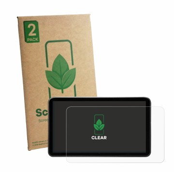 Parte frontale di una confezione del prodotto con il logo del marchio ScreenLeaf. Accanto è raffigurato il dispositivo Portkey