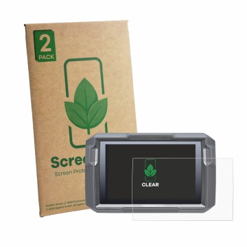 Parte frontale di una confezione del prodotto con il logo del marchio ScreenLeaf. Accanto è raffigurato il dispositivo Topdon 