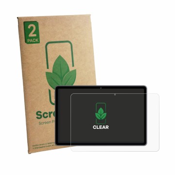Parte frontale di una confezione del prodotto con il logo del marchio ScreenLeaf. Accanto è raffigurato il dispositivo Raemond